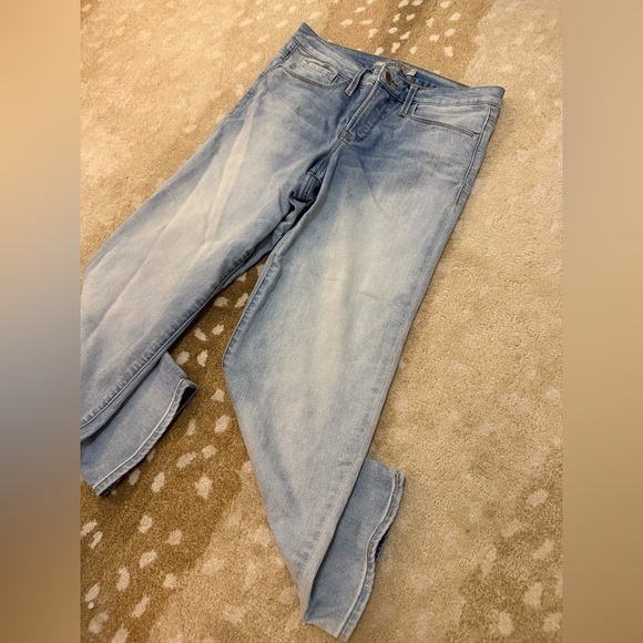 Athleta Sculptek light wash jeans women’s size 8P - Picture 4 of 9